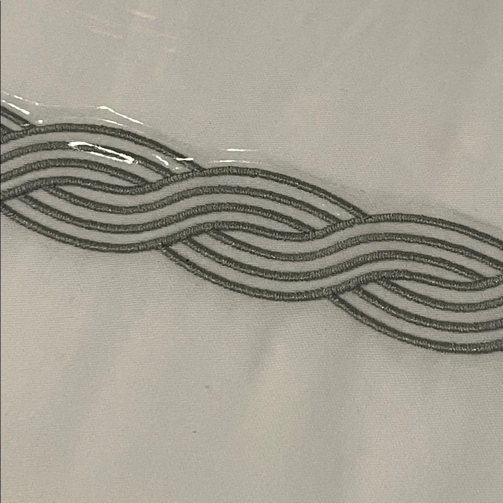 Ralph Lauren Spencer Cable Embroidery Queen Duvet Cover 1 King 2 Standard Shams